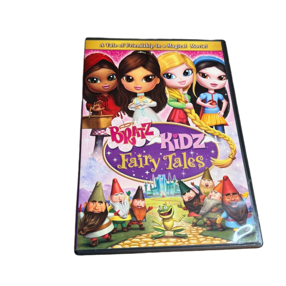 Bratz Kidz Fairy Tales DVD 2008 MGA Entertainment Lionsgate Animated Movie
